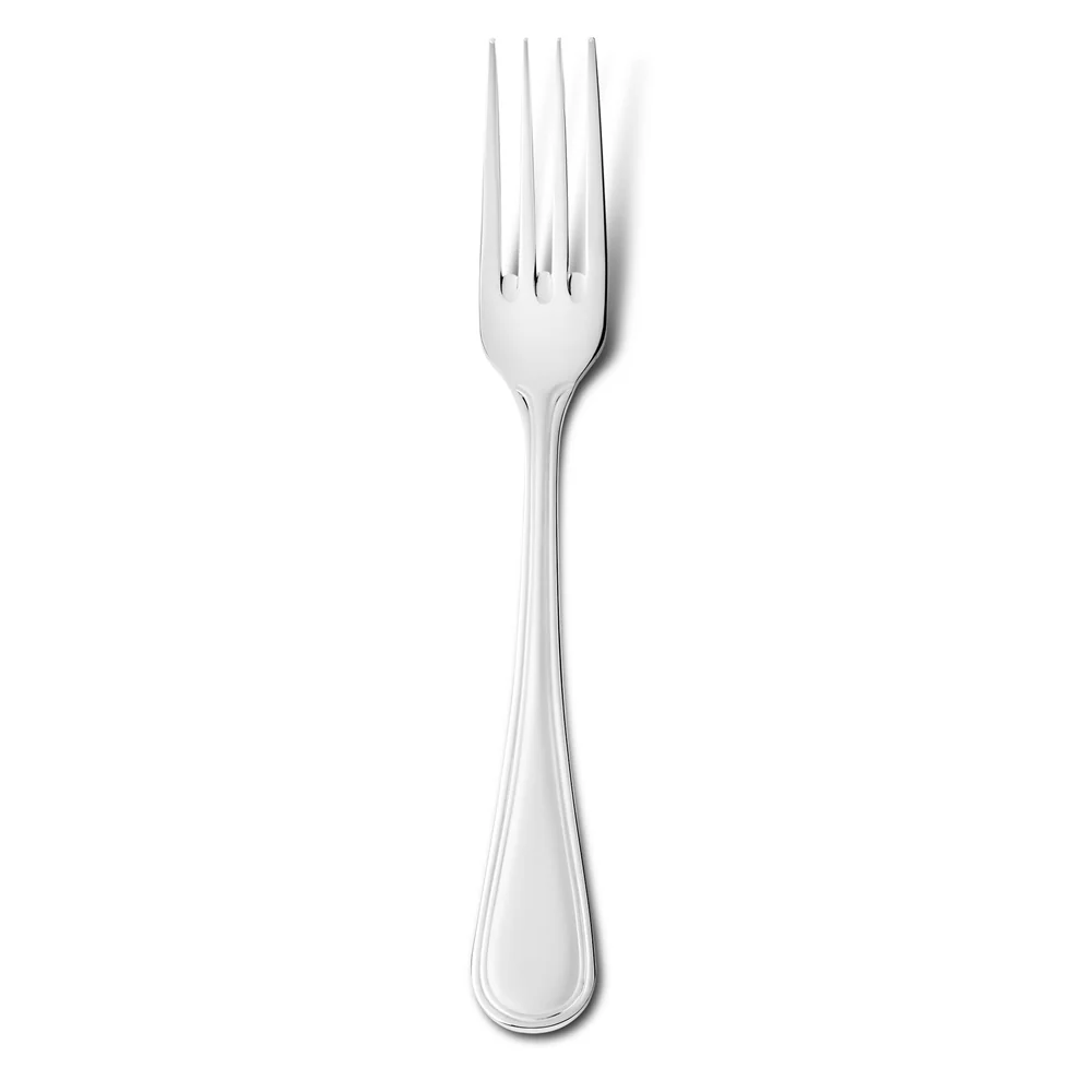 Antique Silver Plated Dessert Fork - Single
