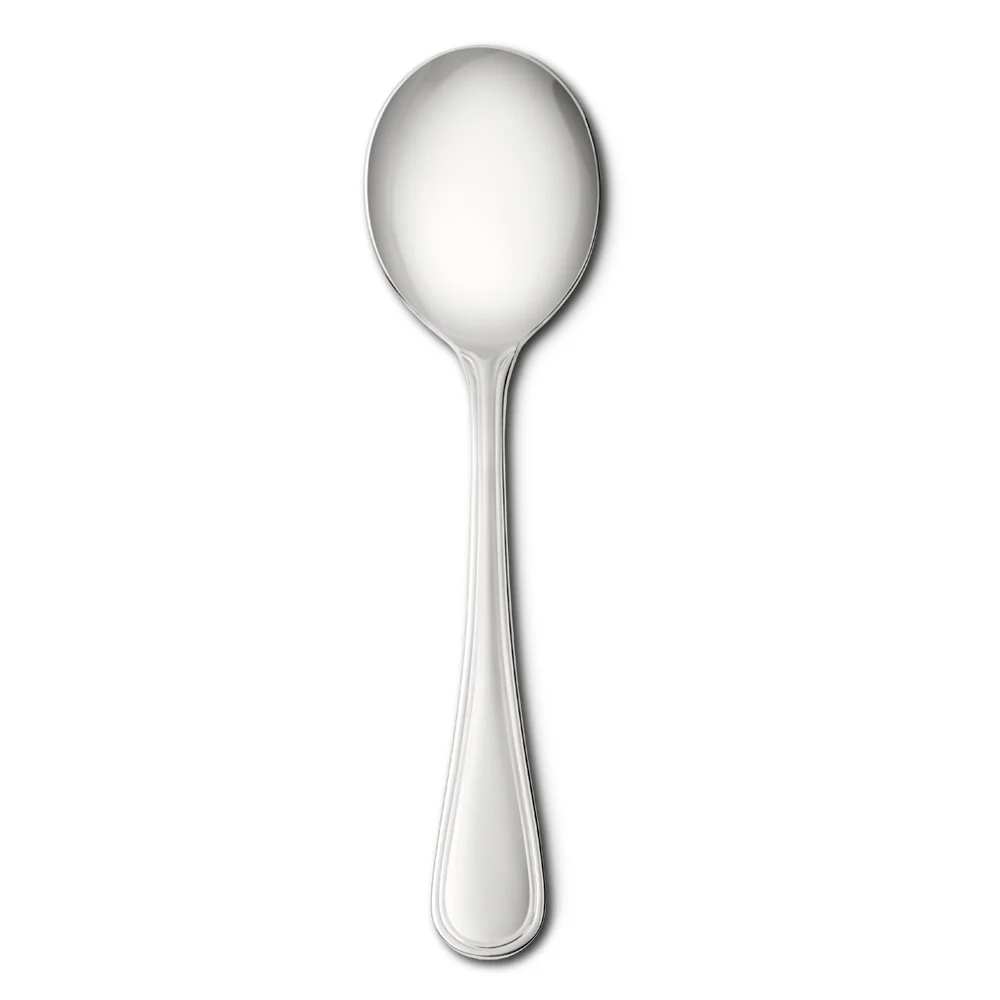 Antique Silver Plated Soup Spoon - Single