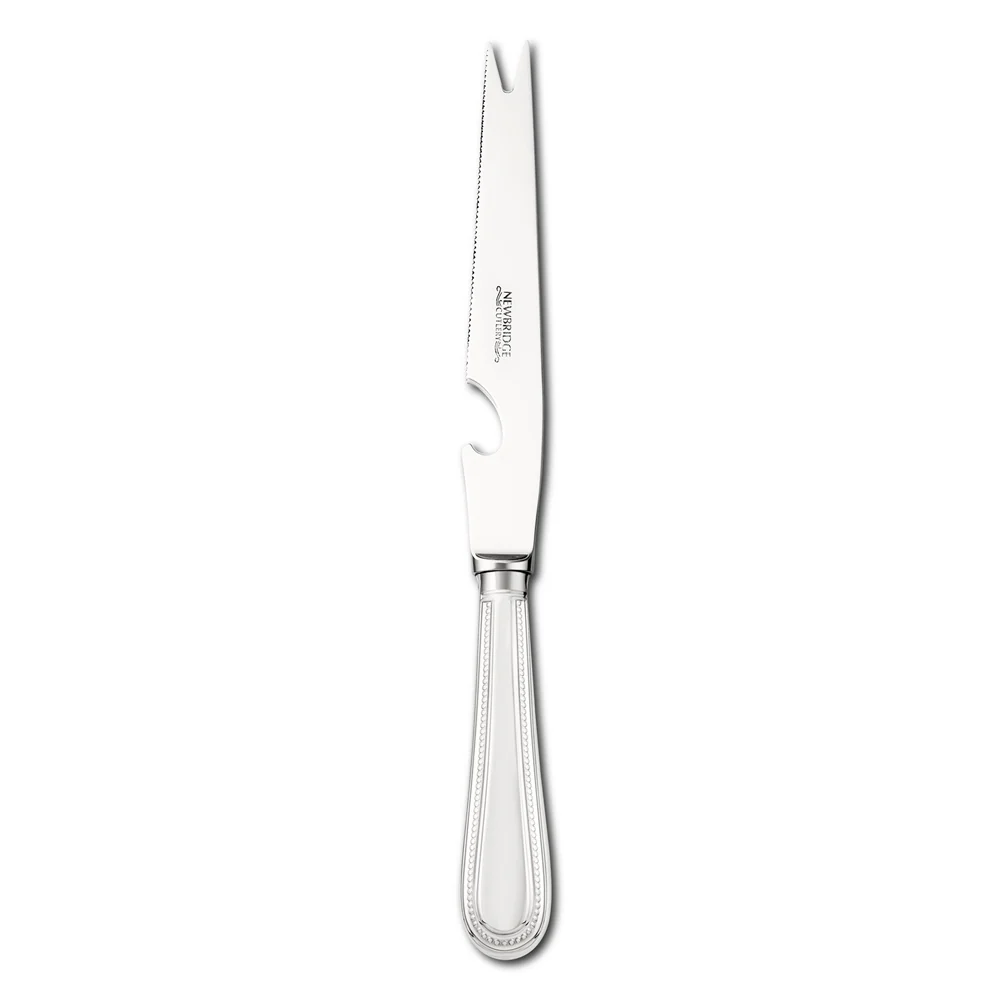 Bead Silver Plated Bar Knife - Single