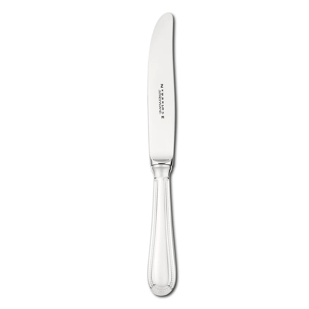 Bead Silver Plated  Dessert Knife - Single