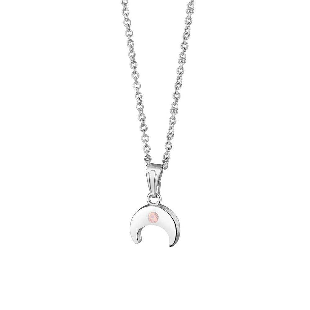 Cosmic Pendant with Pink Stone
