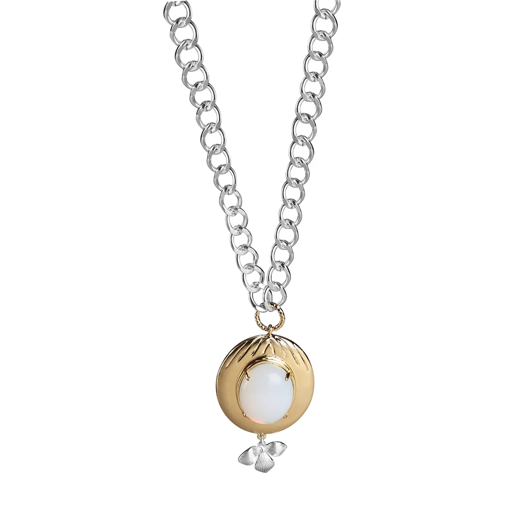 Dalique Pendant with Opal Coloured Stone
