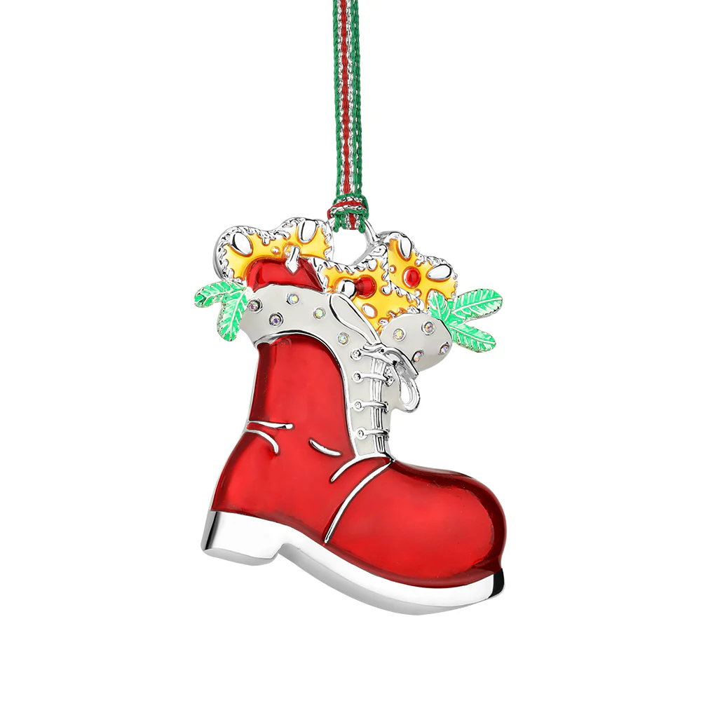 Red Boot Christmas Tree Decoration