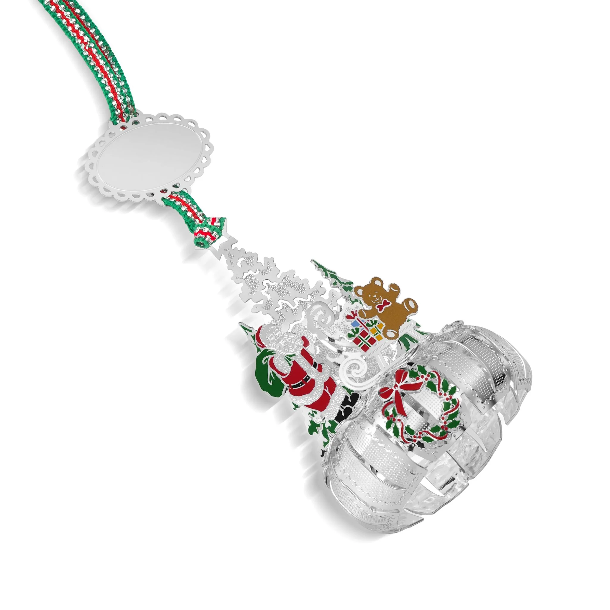 Santa Carousel Christmas Tree Decoration
