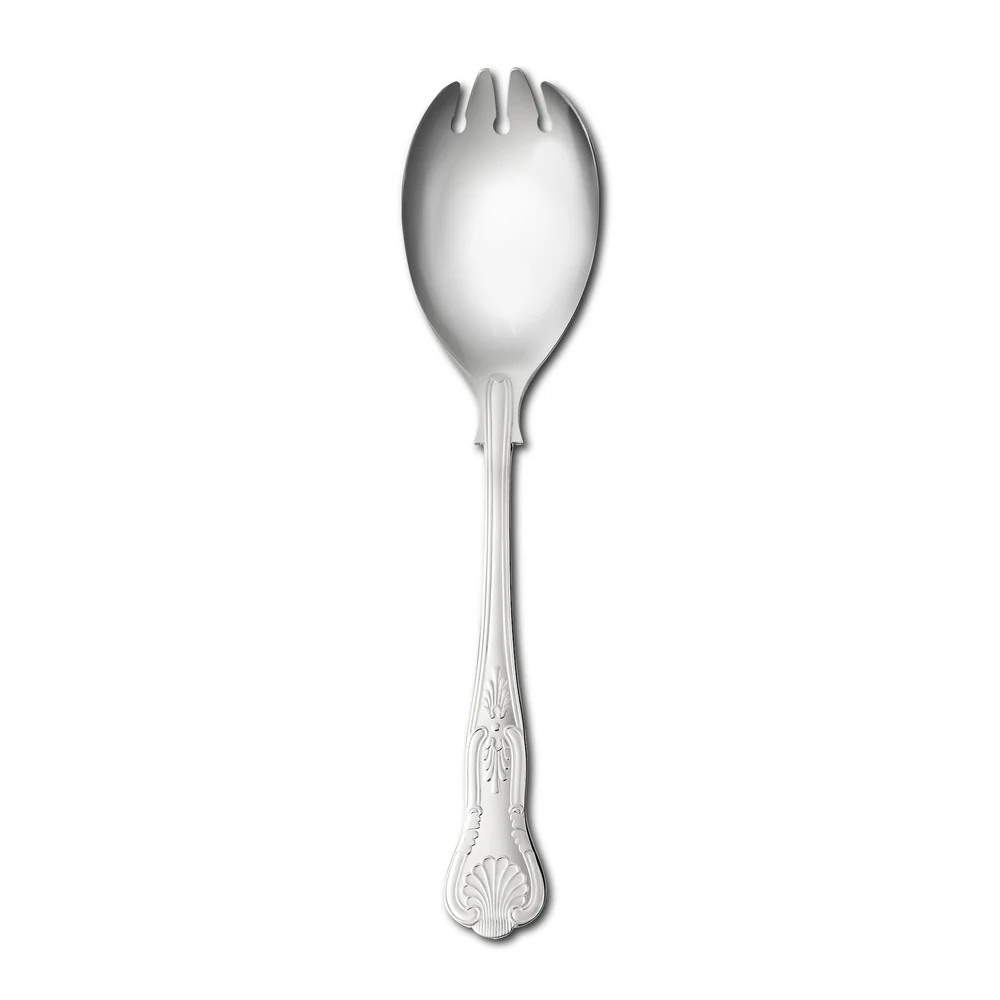 Kings Silver Plated Salad Server Fork - Single