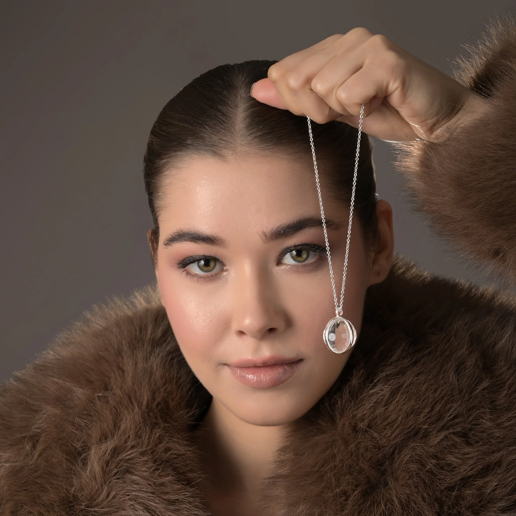 Silver Plated Sphere Pendant - Image 5