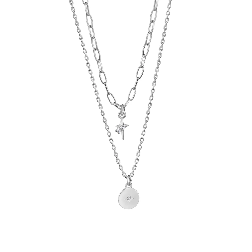 Star Double Chain Pendant
