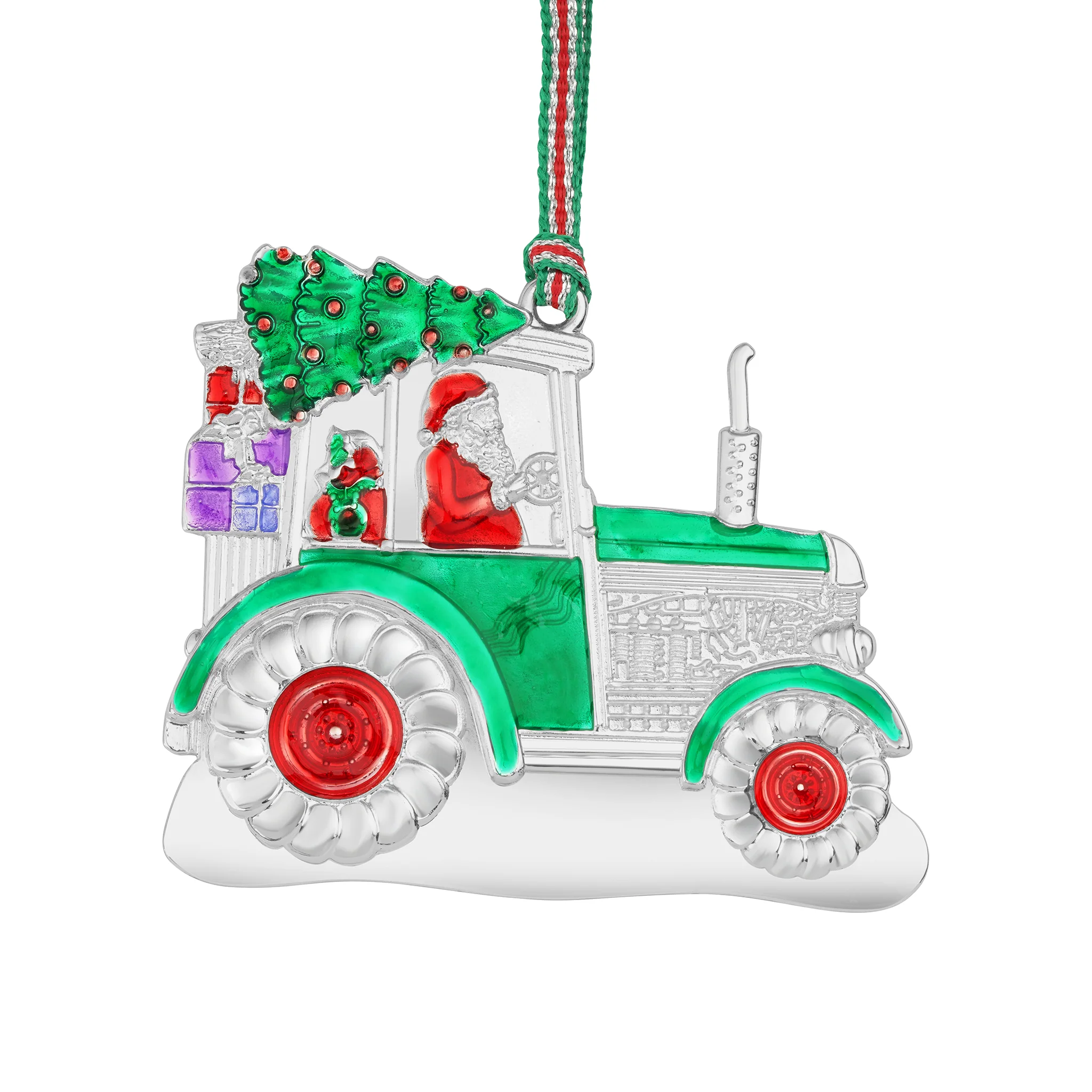 Tractor Christmas Tree Decoration